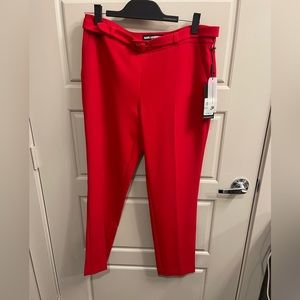 Karl Lagerfeld Red Slacks - Size 8